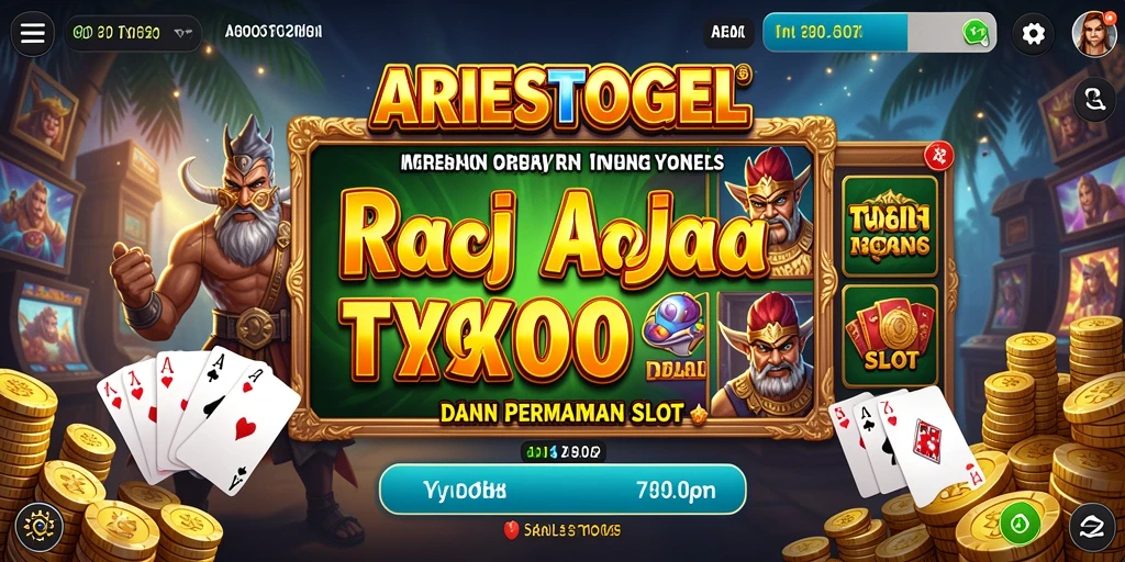 Tampilan menarik dari gameplay <strong>ARIESTOGEL</strong> dalam dunia Tycoon.