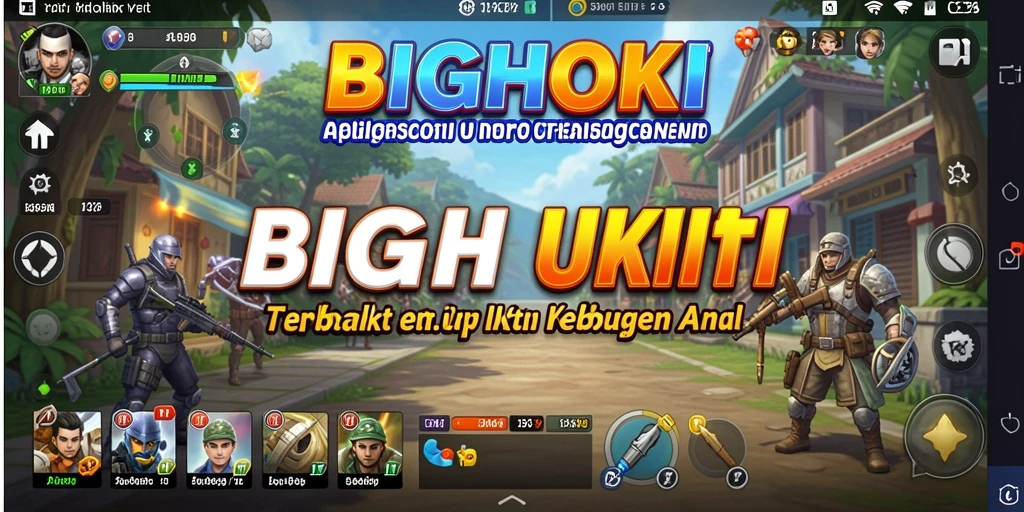 Tampilan interaktif dari BIGHOKI yang memudahkan penggunaan aplikasi Utility.