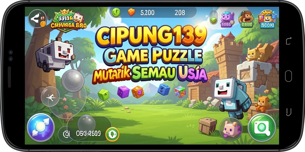 Gameplay seru CIPUNG138 dengan berbagai puzzle menantang.