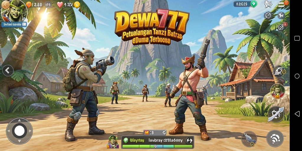Tampilan gameplay DEWA777 yang memukau dalam eksplorasi Open World.