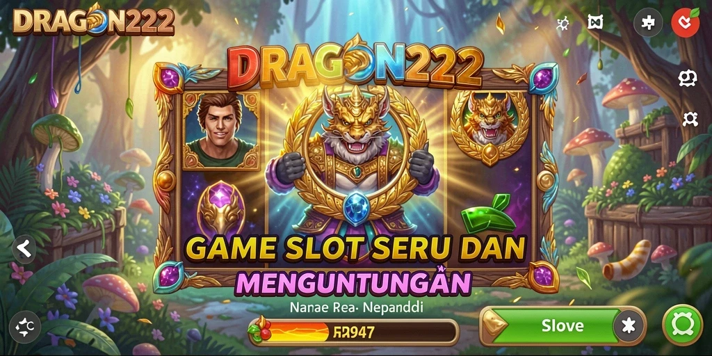 Tampilan menarik dari gameplay slot di DRAGON222.