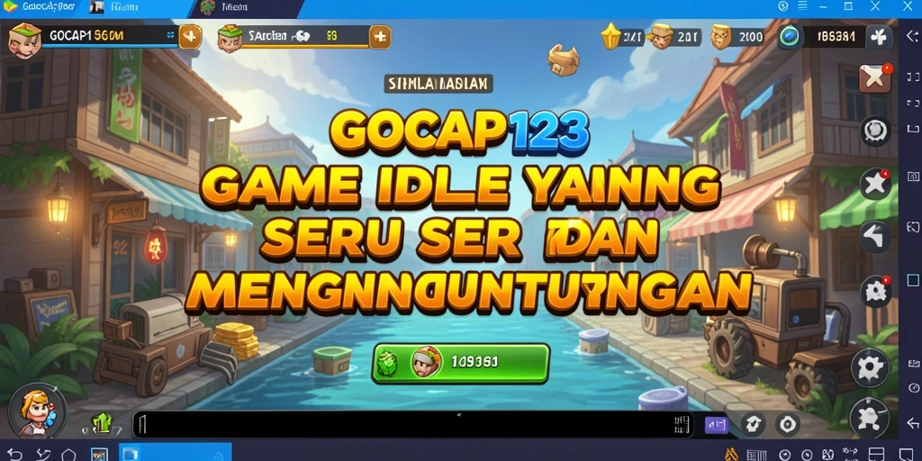 Tampilan gameplay GOCAP123 yang menarik dan penuh warna.