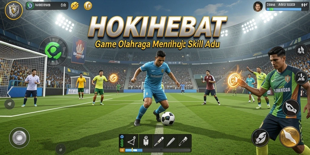 Gameplay seru dan kompetitif dalam HOKIHEBAT.