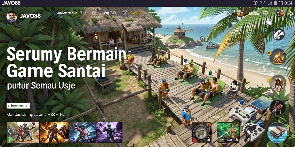 Screenshot JAVO88 menampilkan keseruan gameplay Casual yang menarik.
