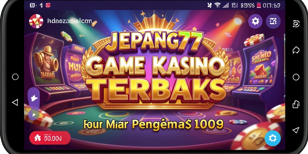 Gambaran utama gameplay Kasino JEPANG77 yang menarik dan seru.