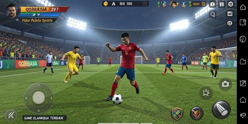 Screenshot gameplay olahraga yang menarik di QQ88ASIA.