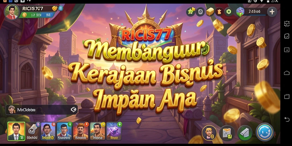 Tangkap momen bermain RICIS77 dengan gameplay Tycoon yang menarik.