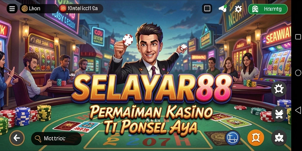Tampilan gameplay menarik dari SELAYAR88 yang penuh warna.