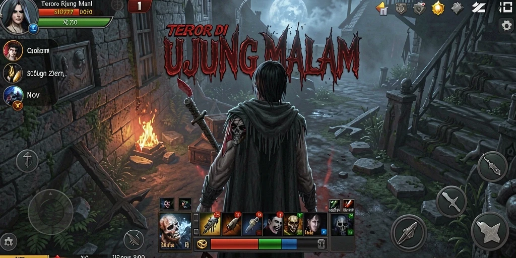 Tangkapan layar SJO777 menampilkan suasana mencekam saat bermain.