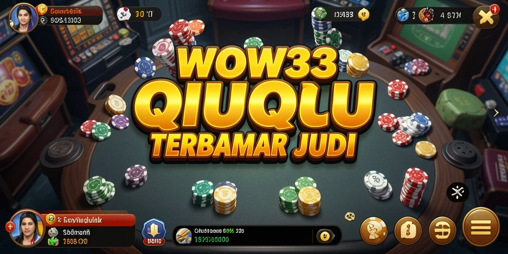 Screenshot WOW33 menampilkan gameplay seru QiuQiu.