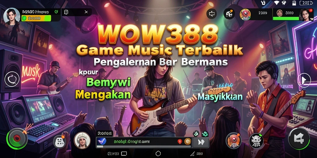 Tampilan gameplay WOW388 dengan alunan musik yang menawan.