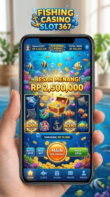 Screenshot aplikasi slot367 menampilkan berbagai fitur dan kategori aplikasi.